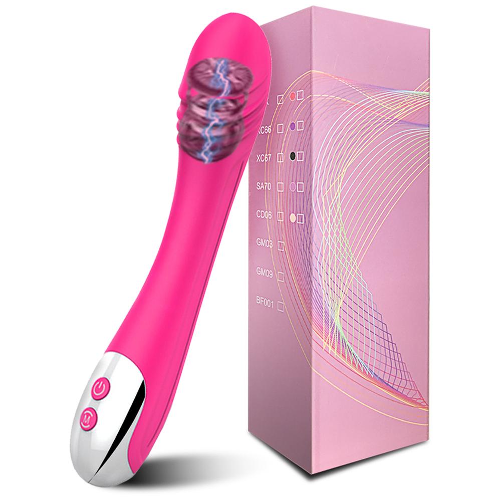 Powerful G-Spot Dildo Vibrator Soft Silicone Female Vagina Clitoris Stimulator Massager Masturbator Sex Toys For Adults 18