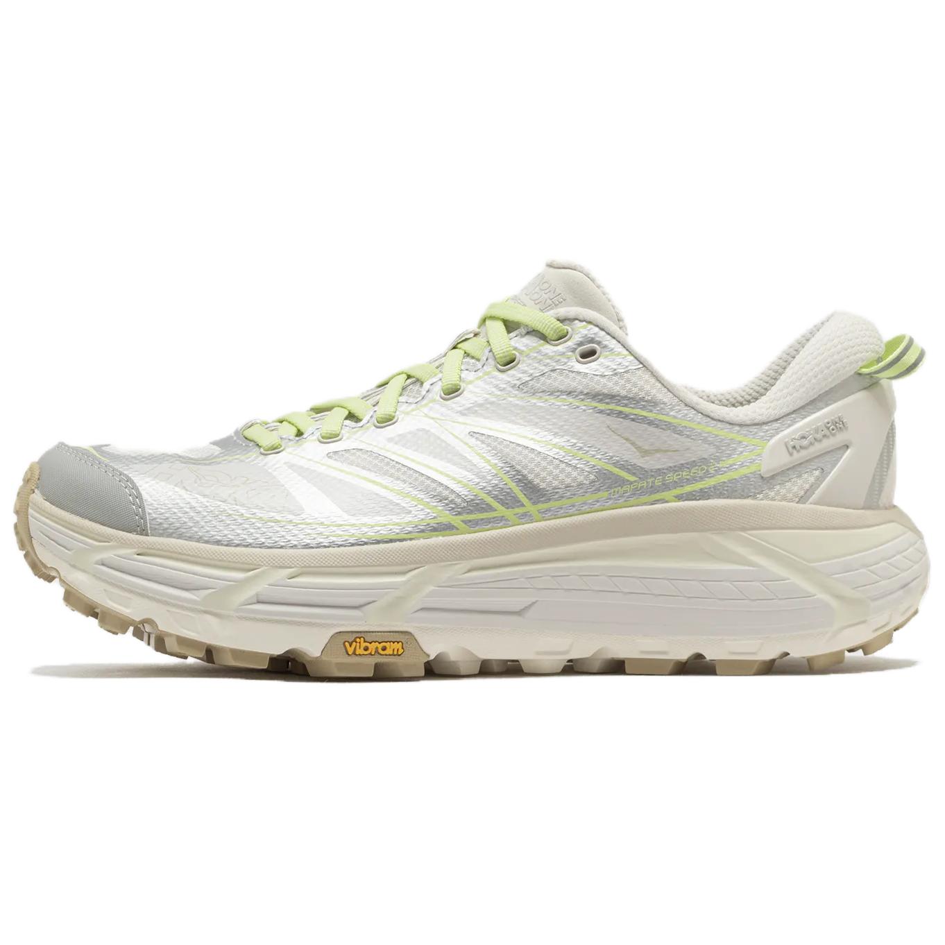 

HOKA ONE ONE Mafate Speed 2 Trail Running Shoes Unisex Beige Silver 1126851-SVRG 42⅔