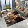 Many Cute Beautiful Cat Kitten Carpet Living Room Sofa Bedroom Study Kitchen Entrance Door Mat Non-slip Kawaii Home Decor Rug