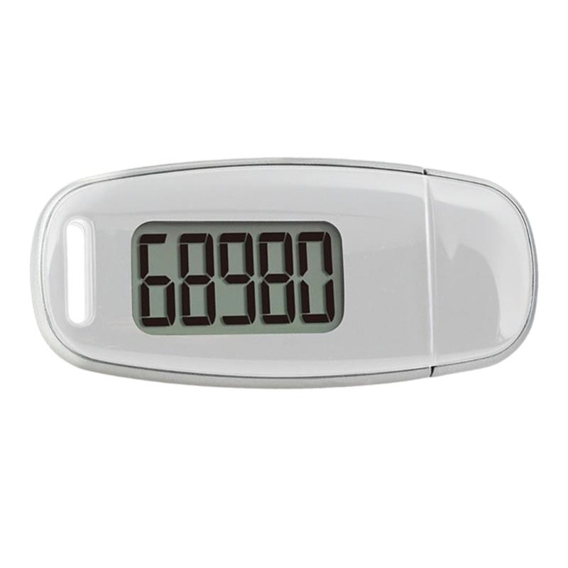 Simple Accurate Step Counter Walking 3D Pedometer USB Rechargeable Sports Pedometer for Step Fitness Hiking Sports