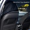 Autositzbezüge Schutzhüllen Vordersitz, für Fitnessstudios Training, Laufen, Schwimmen, Wasserdichte Schweißhandtuch Schalensitzbezüge