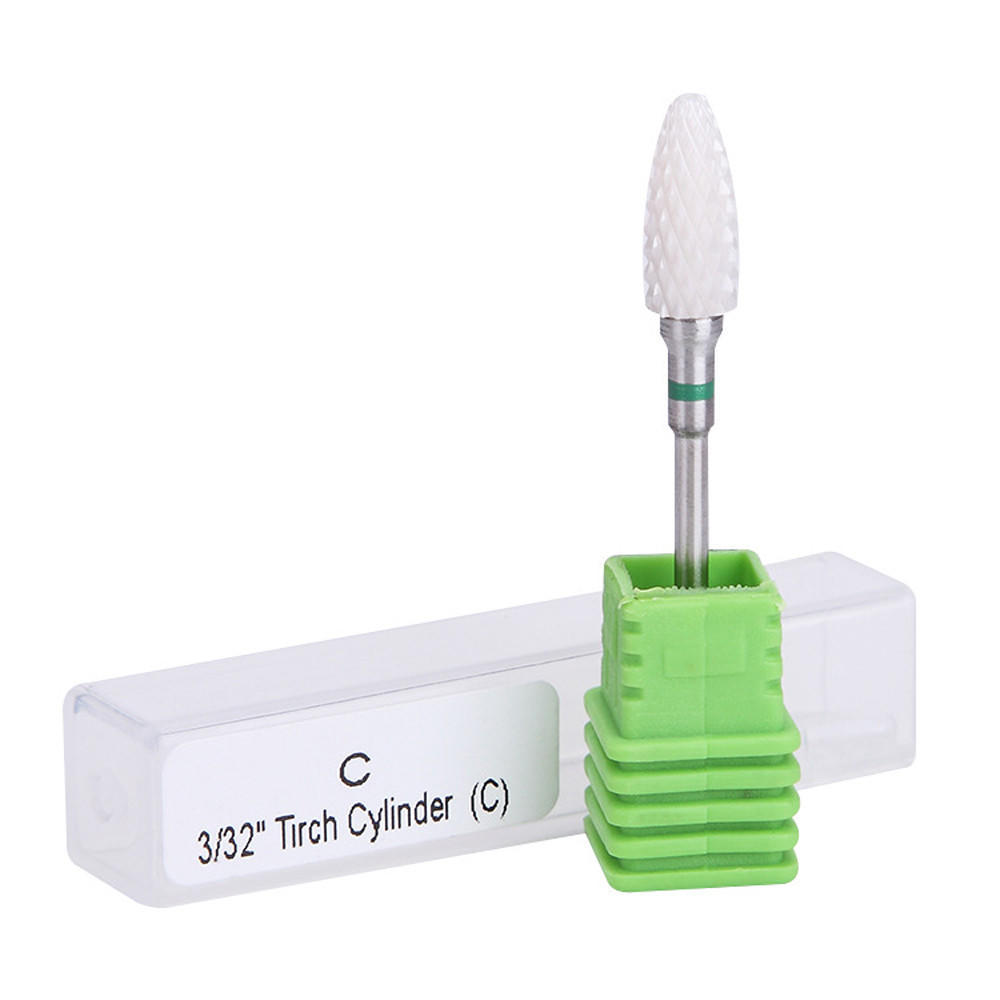 Nail Drill Cuspidal Nail Grinding Head for Nail Polisher Manicure Tool