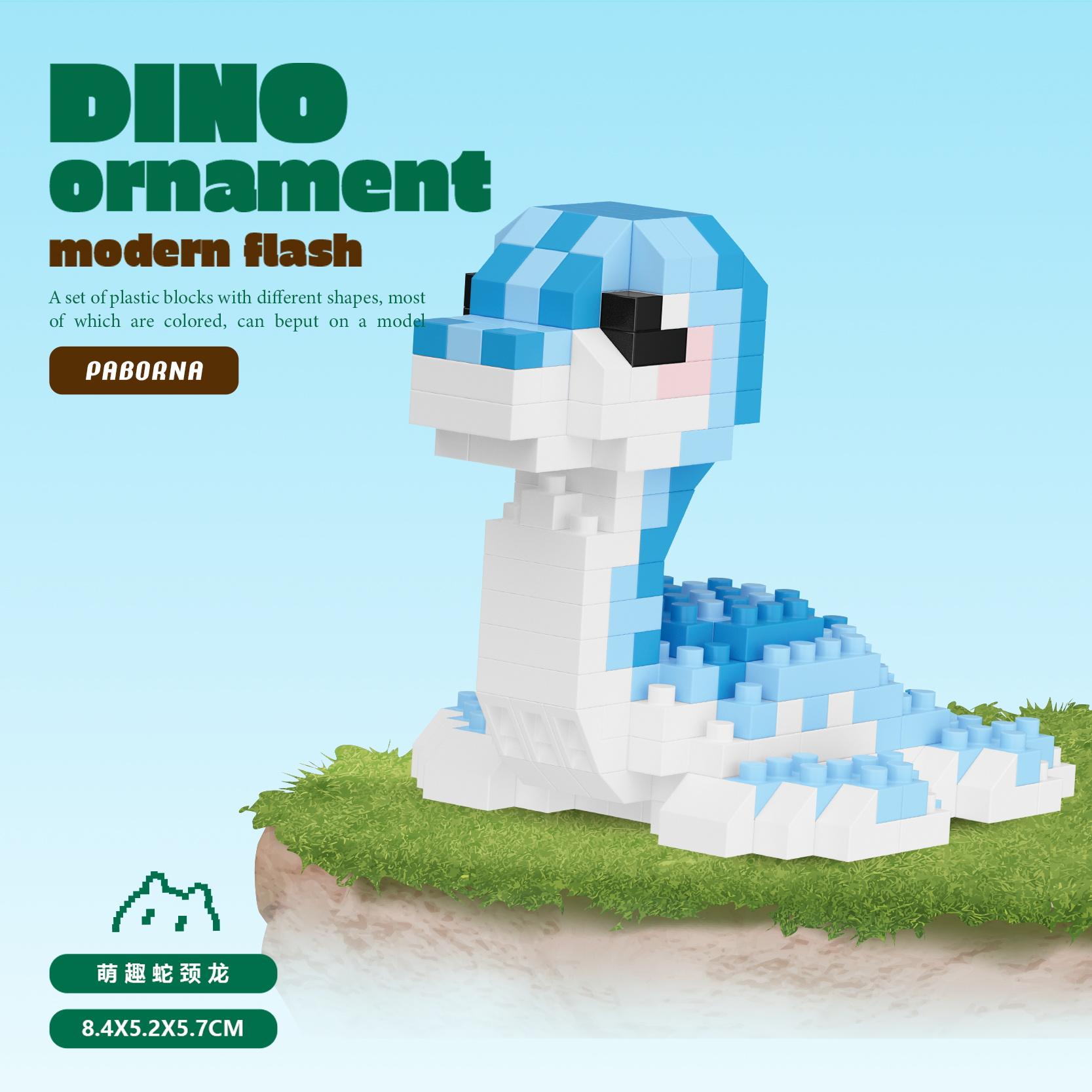 

non-toxic Mini Dinosaurs Kids Toys Animals Models Building Blocks Micro Bricks Educational Toys Halloween Gifts No box