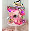 80s 90s Cake Toppers 40 PCS Roller Skate Cake Toppers 80s 90s Cupcake Toppers Retro Hip Hop Cake Decor 80s 90s Retro Party Decorations Supplies