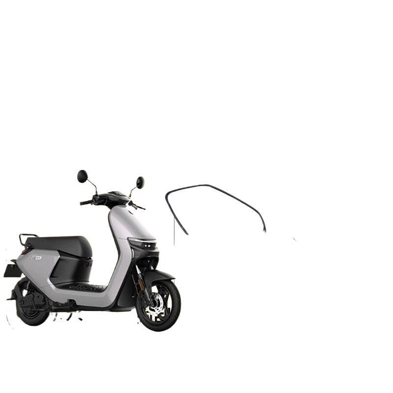 

No. 9 N85C Electric Scooter Motorcycle Wide-Angle Rearview Mirror Classic Rearview Mirror with Installation Wrench