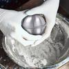 Three Pairs/set Large Stainless Steel Round Bath Bomb Molds for Creating Fizzy Bombs At Home - Perfect for DIY Spa and Bath Products