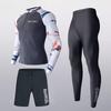 Men's Full Body Rash Guard Swimsuit Set