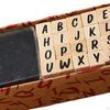 40 Pcs Alphabet Stamps Set, Wooden Rubber Letter Number for DIY Scrapbook, and