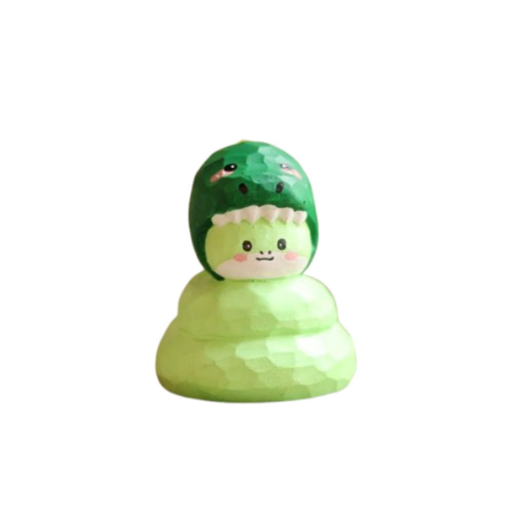 Chinese Style New Year Lucky Snake Figurine Handmade Small Snake Ornament  Living Room Bedroom