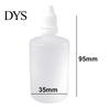 50ml Mini Empty Plastic Squeezable Liquid Dropper Eye Drops Refillable Bottle