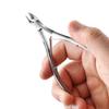 Double Spring Stainless Steel Cuticle Pliers Set - Nail Art Tools for Trimming Cuticles, Ingrown Toenails, and Nail Grooves