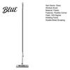 Exterior Window Cleaning Tool Glass Wiper with Flexible Corner Head 180-Degree Rotating Panel