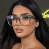 Square Frame Anti Blue Light Glasses for Women 2026 Ins Fashion Dopamine Colored Glasses Trend Glasses Frame Who