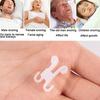 Lot de 4 dilatateurs nasaux anti-ronflement en silicone pour homme et femme, pince-nez pour faciliter la respiration et améliorer le sommeil, rhinite, beauté et santé