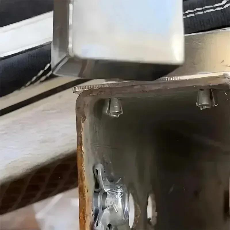 Creamily 50Pcs/100Pcs Rebites de Núcleo de Alumínio Rebites de Expansão Acionados por Martelo Rebites de Cabeça Redonda Fixadores Tipo Knock Rebites de Choque Parafusos