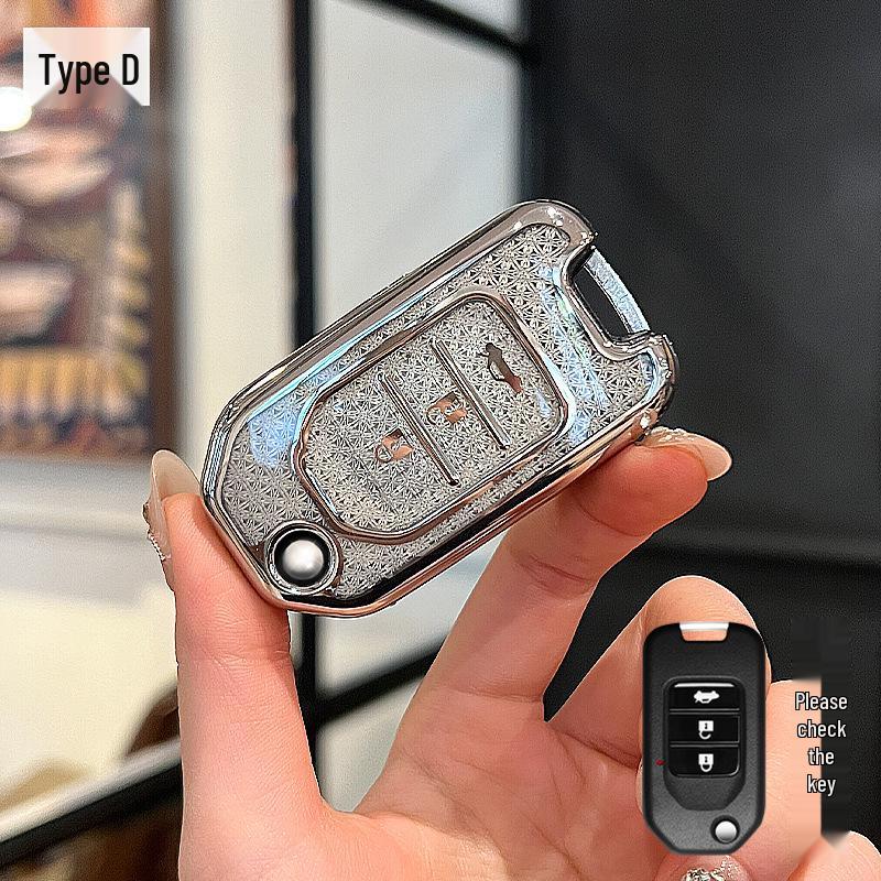 

Compatible Car Key Cover for BZ Picture, XRV, Haoying, CRV, Lingpai, Jade, Civic, Accord, Fit
