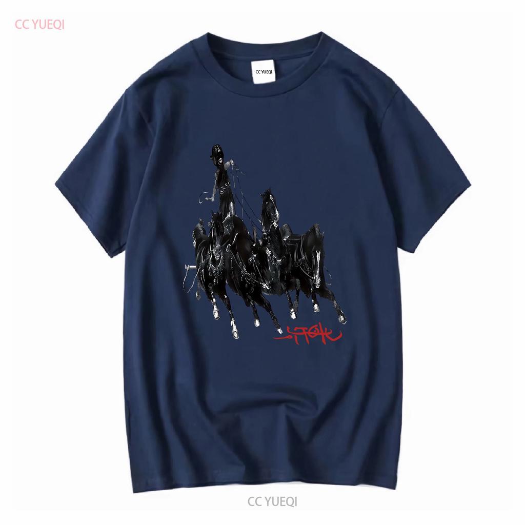 Travis Utopia Circus Maximus Rome Italy Aug 2023 Exclusive T Shirt Heavy Cotton Vintage Washed Versatile Designer Clothes