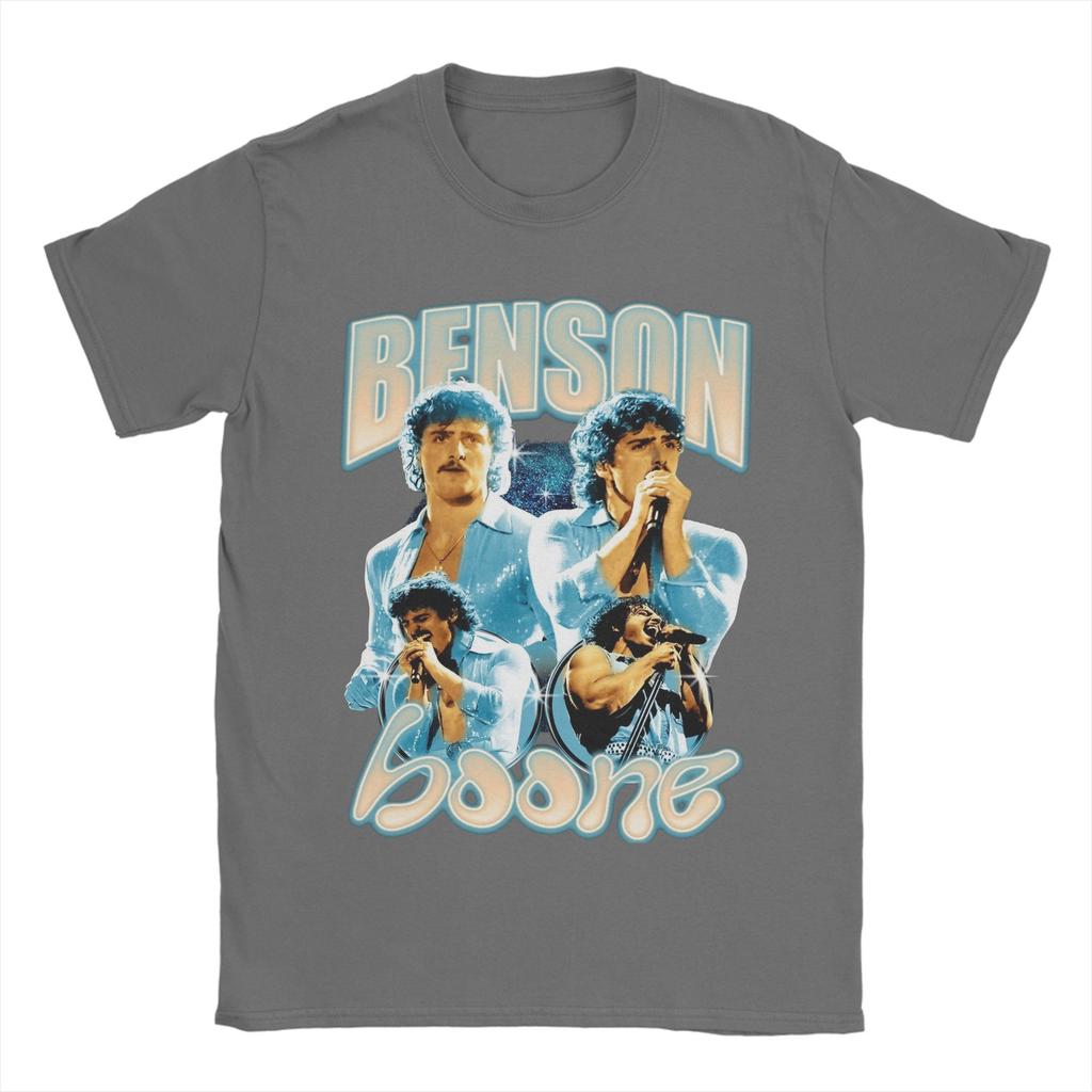 Benson Boone TShirts for Unisex  Novelty 100 Cotton Tees O Neck Short Sleeve T Shirt Classic Clothing