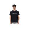 Calvin Klein Letter Print Crew Neck Short Sleeve T-Shirt Men Tops 40DC816-010