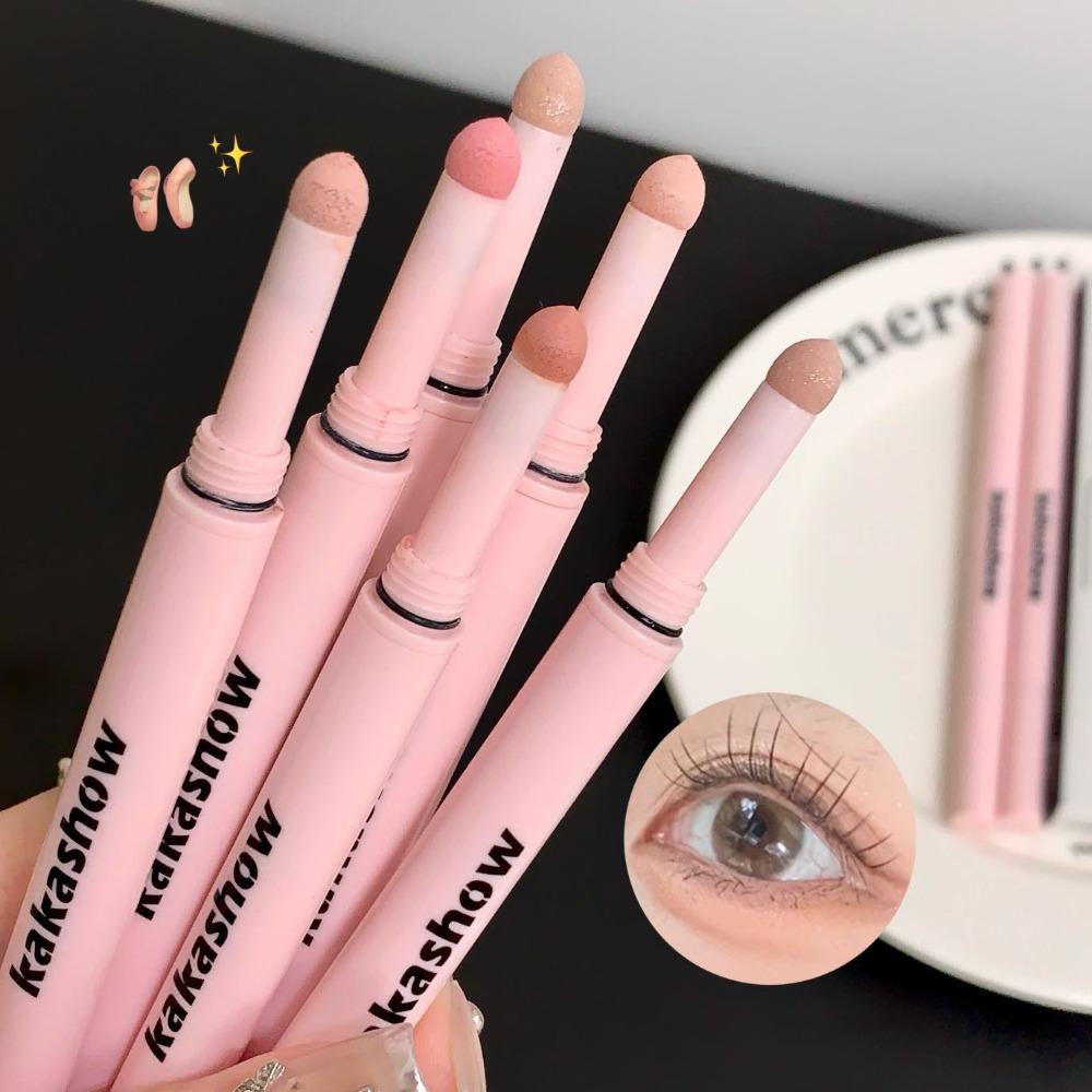 2 In 1 Glitter Matte Aegyosal Pen Brightening Highlight & Shadow Stick Dual End Eye Makeup Lying Silkworm Eyeliner Gel Pencil
