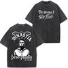 Vintage Washed Tees Peso Pluma Tito Double P Dinastia Album 2026 Print Tees Men Women Fashion Casual Cotton Hip-hop T-shirts