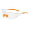 Colorful Work Goggles Transparent Anti-Fog Goggles Simple Safety Glasses  for Work/Lab/Cycling