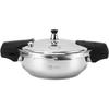 Stainless Steel Pressure Cooker Mini Compact Pressure Cooker,3 Liters Rapid Heat Conduction Pots for Electric Gas Stoves (22CM)
