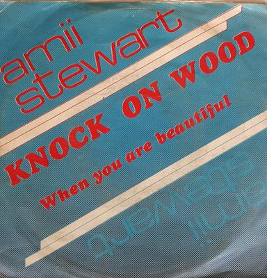 7inch Record AMII STEWART - Knock On Wood 7736 Ariola Records  1978 US Dance & Electronica Used
