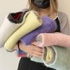 Advanced sense of gradual change color matching scarf women's winter thickening warm cold couple student scarf large shawl hundred