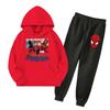 Kids Hoodie and Sweatpants Set Graphic Print with Pockets for Boys and Girls