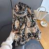 Women Paisley Cashmere Shawl Wrap Luxury Winter Thick Warm Scarf Pashmina Neckerchief Bufanda Female Long Scarves Tessel Echarpe