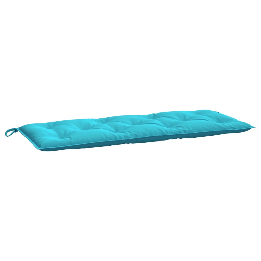 Garden Bench Cushion Turquoise 120x50x7 cm Fabric