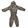 Voksen Jungle Camouflage Ghillie-dragt 5-delt sæt