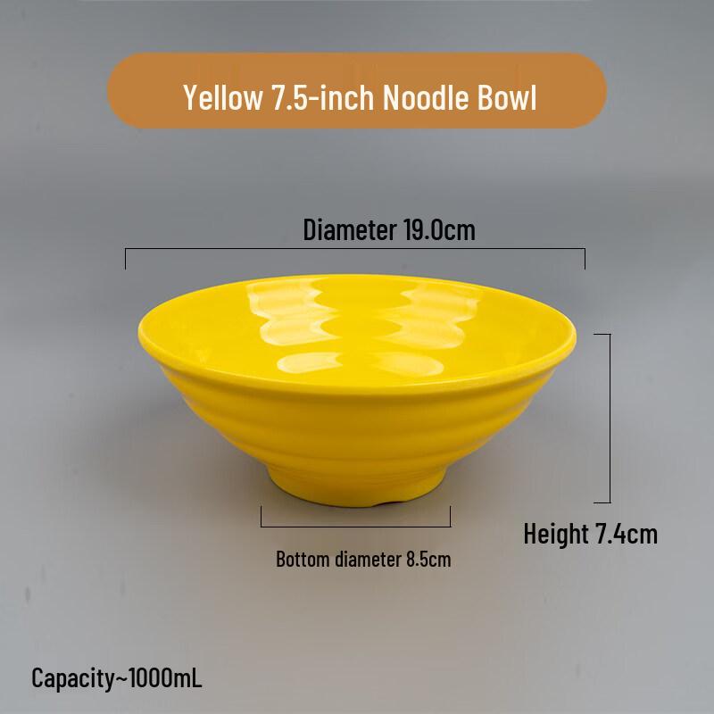 Thickened Melamine Noodle Bowl
