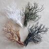 1PC 35cm Plastic Material Handmade Material Mori DIY Simulation Dry Small Branch Antlers Coral Headdress Accessories