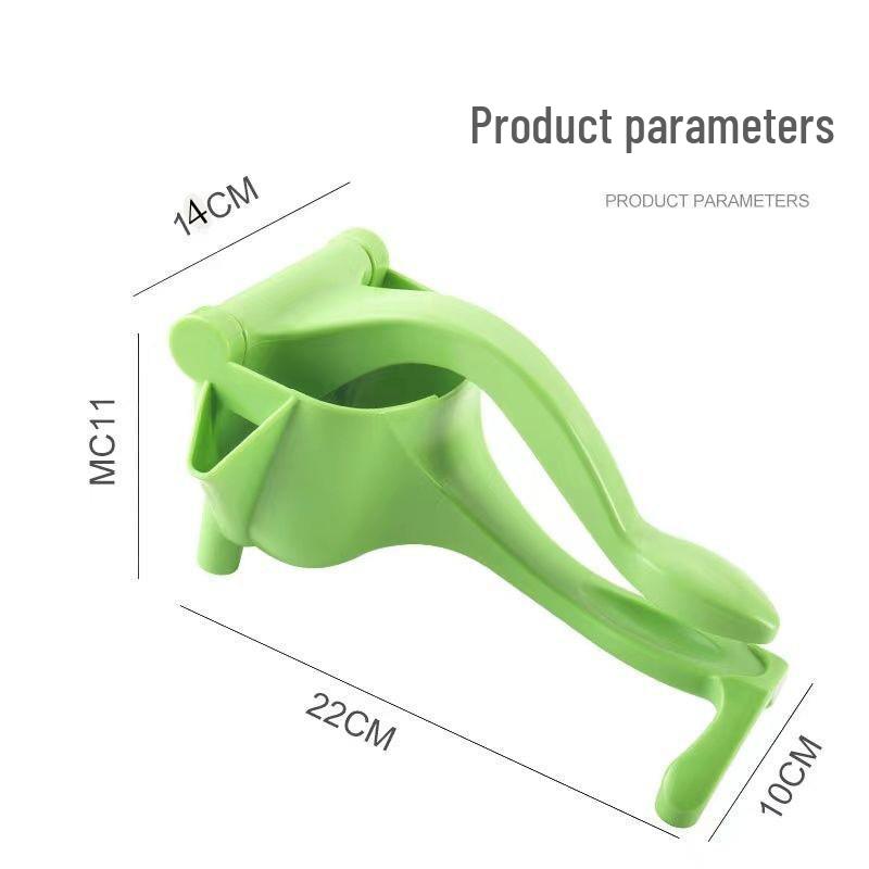

Multifunctional Manual Lemon and Fruit Juicer - Compact Plastic Design for Household Use