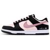 Nike Dunk Low top Skateboard Shoes Unisex Black Pink DD1391-100(Team1279-S-BOX)