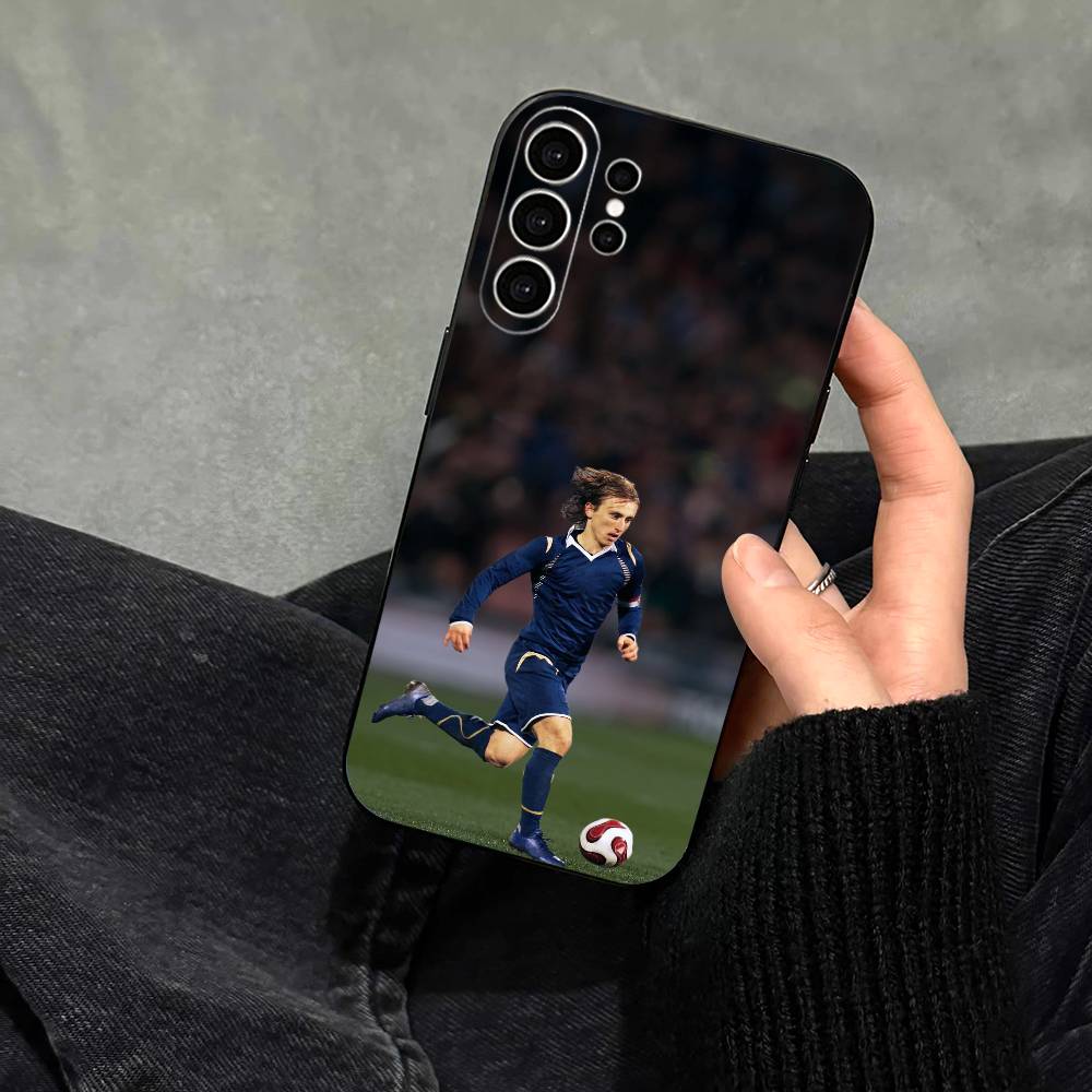Luka Modric Phone Case For Samsung S25,S24,S21,S22,S23,S30,Ultra,S20,Plus,Fe,Note,10,9,5G Black Cover