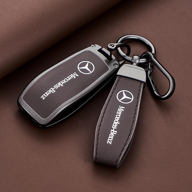 Key Fob Cover for Mercedes Benz EQS450 2024, Key Fob Case for Benz EQE350 S580 C300 C-ClassSmart key accessories ZK9