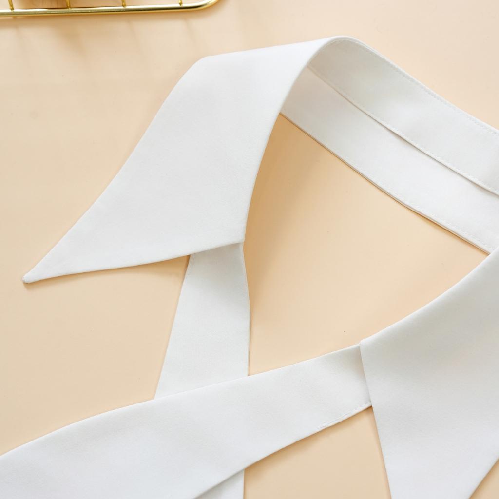 1 Piece Of Youth Fashion Version Large Pointed Collar Decorative Detachable Shirt Collar, Women'S Versatile Standalone Shirt Col