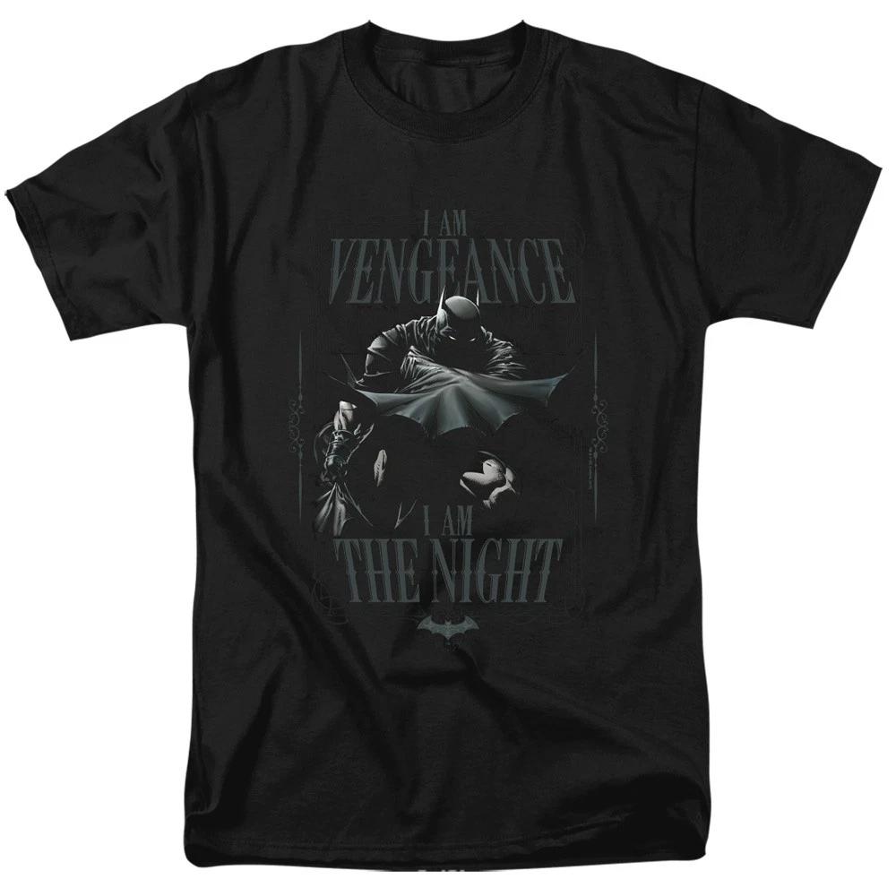 Batman I Am Vengeance Licensed Adult T-Shirt L