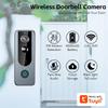 Tuya Smart WiFi Video Doorbell, Wireless Two‑Way Intercom HD Night Vision Remote Home Security Monitor