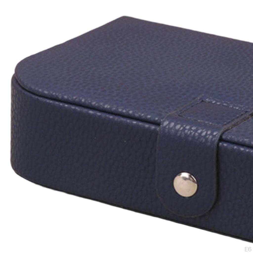 Schmuckkästchen Aufbewahrung PU-Leder für Frauen Heimorganisation Schatz