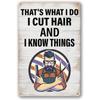 Good Haircut Metal Tin Signs Plaque Wall Decoration Vintage Art Posters Iron Painting for Man Cave Home Cafe Garden Club Bar