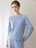 Women's Pure Cashmere Round Neck Sweater - Autumn/Winter 2026 Versatile Pullover