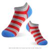 Men's Socks High Quality 5 Pairs Large Size Spring Summer Sports Breathable Fitted Striped Patchwork Ankle Boat Socks Gifts for Men Meias