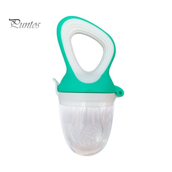 Toddler Eating Training Tool Silicone Baby Fruit Feeder Pacifier, Self Feeding And Teething Choke Prevention Relief Toy, Easy to Hold Seamless