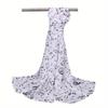 1PC Women Lady Musical Note Chiffon Neck Scarf Shawl Muffler Scarves Fabulous Elastic Beautiful Scarves