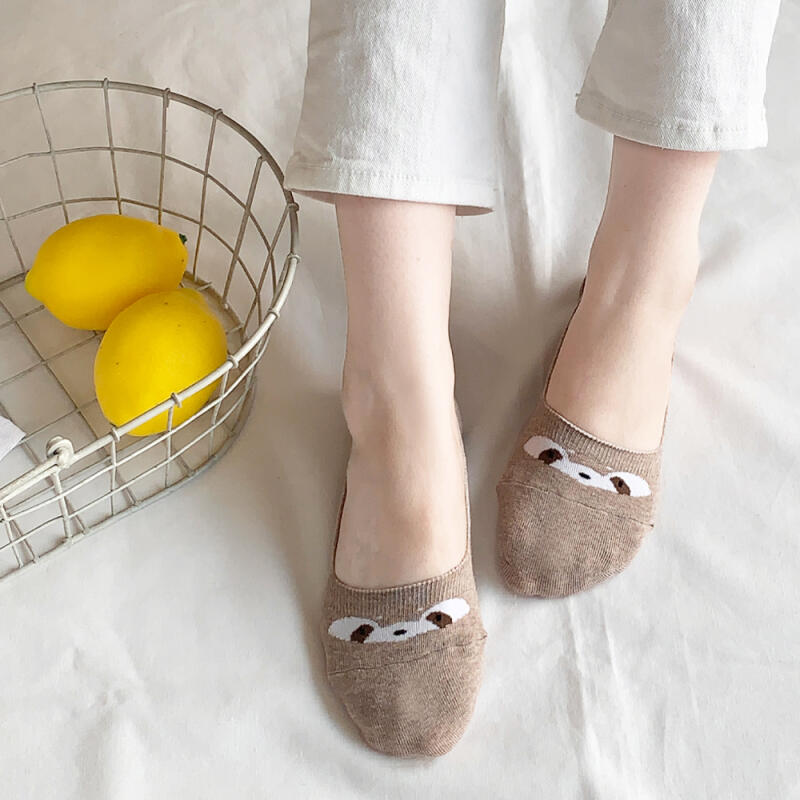 [10 Pairs] Women's Patented Double Lock Animal Fake Socks
