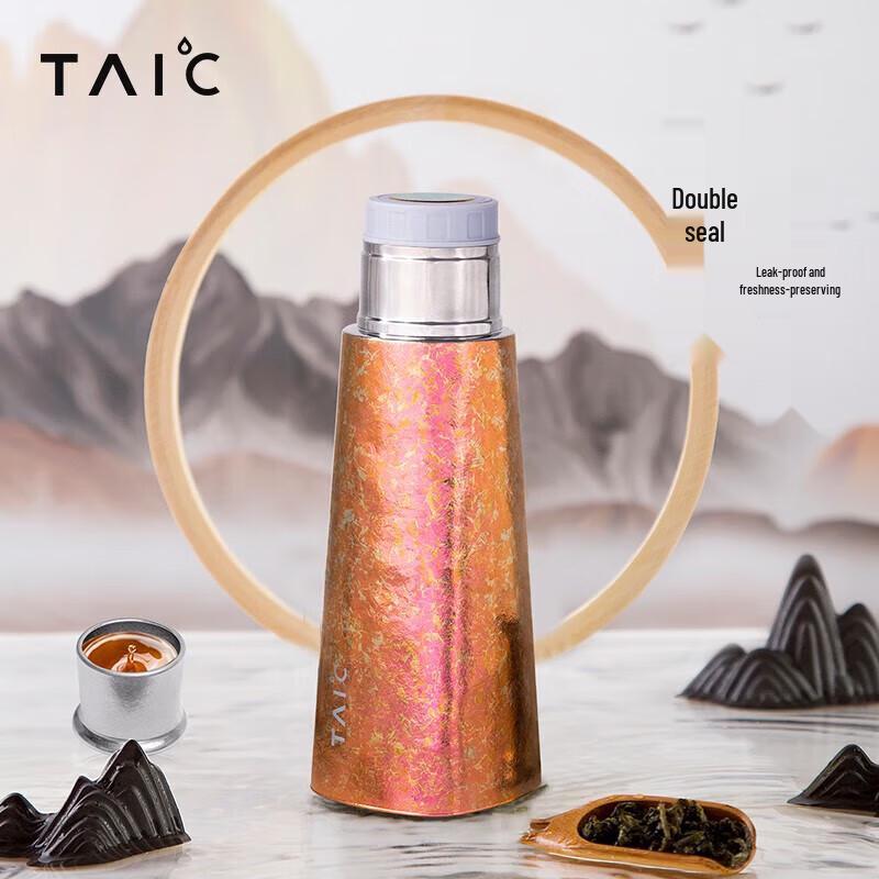 TAIC Pure Titanium Tea Infuser Thermos